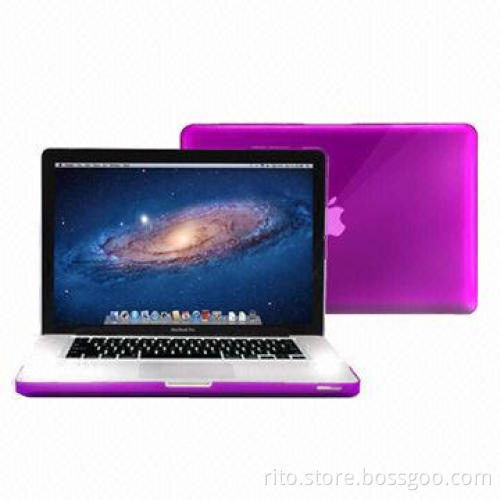 2013 New Deep Purple Color Silicone Protective Cover Case for Macbook Pro 13 Inches